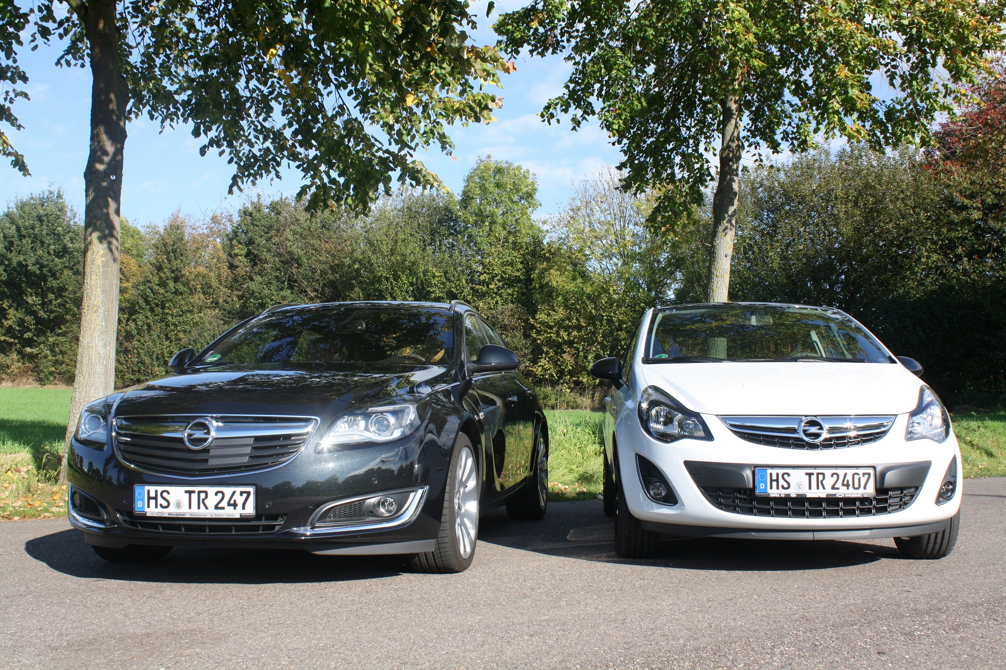 Insignia Bi-Turbo und sein kleiner Bruder