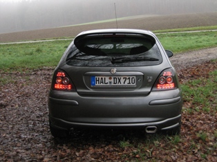 MG ZR (Fremdfahrzeuge)