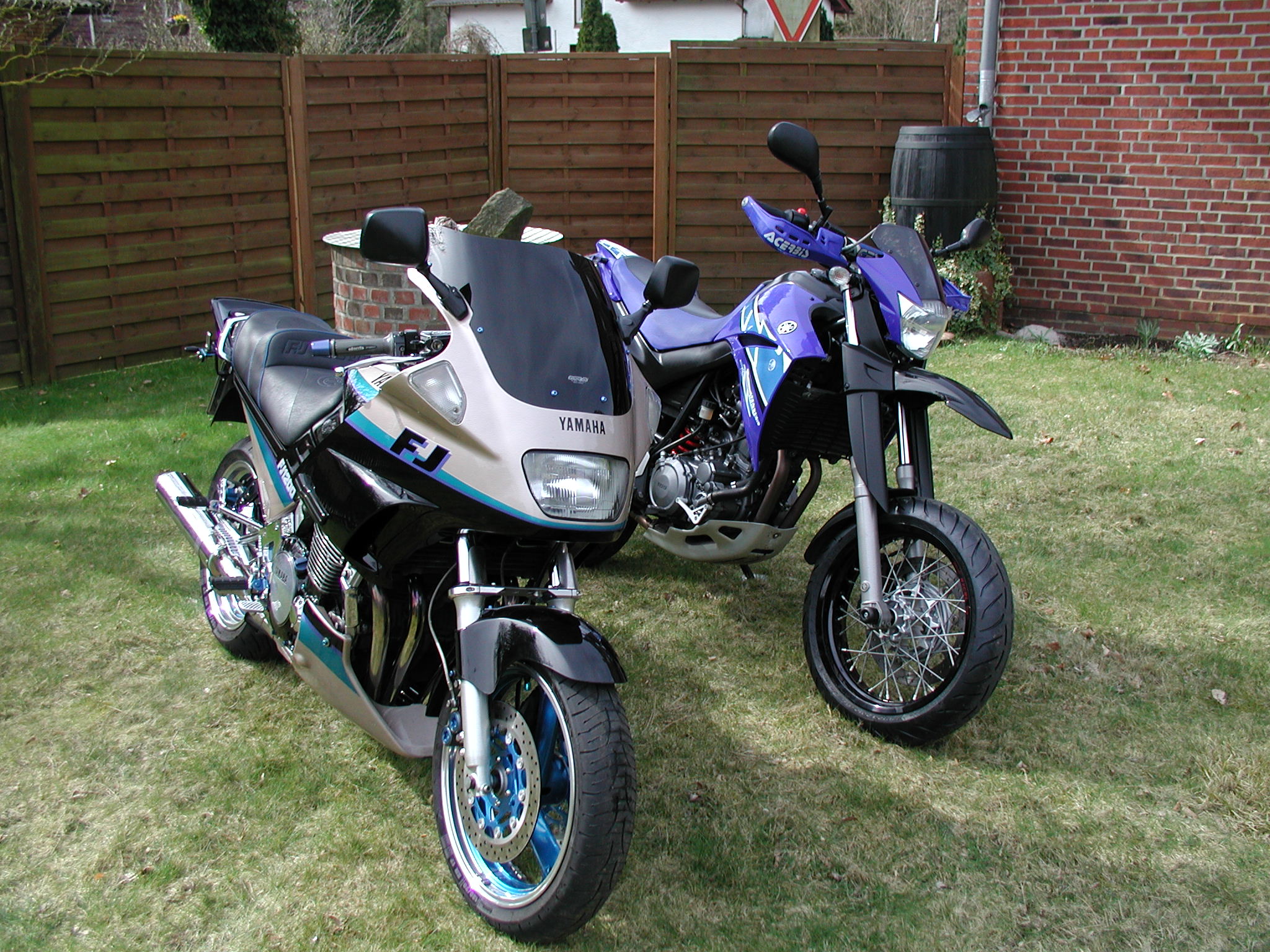 Mein 2. Hobby, FJ1200 und meine XT 660 X