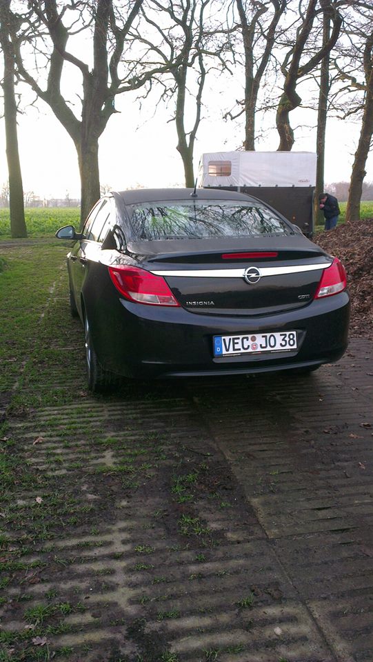 Opel Insignia 2,0 cdti gerade angekommen nach dem Kauf